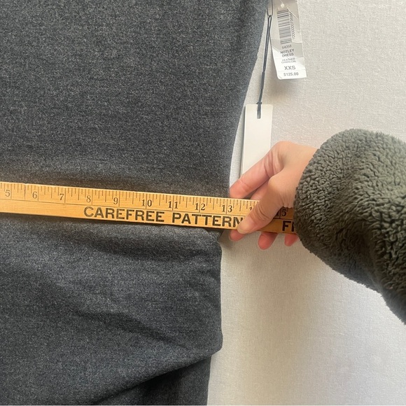 NWT Babaton Aritzia Notley Wool sleeveless ruched waisted dress Sz XXS - Picture 11 of 11